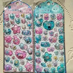 しずくのウォーターシール　2枚セット【海外公式正規品】