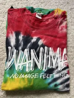 WANIMA タイダイ Tシャツ Lサイズ 赤 レフラー LEFLAH タイダイTシャツ WANIMA leflah タイダイ Tシャツ