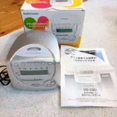 AudioComm CD AM/FMクロックラジオ　RCD-C100n 取説付きのサムネイル