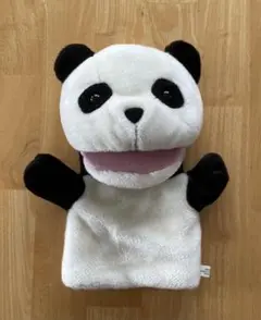 【ぬいぐるみ】パンダパペット人形