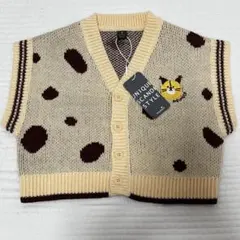 【新品】 moimoln 虎柄　ベスト