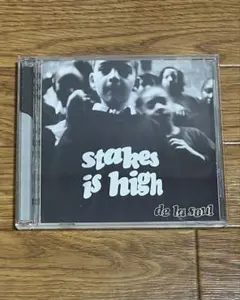 日本盤　解説・歌詞対訳付き　Stakes Is High　De La Soul