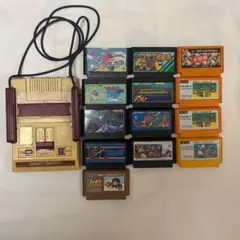 【ジャンク】任天堂 ファミコン本体(HVC-001)＋ソフト13本まとめ売り