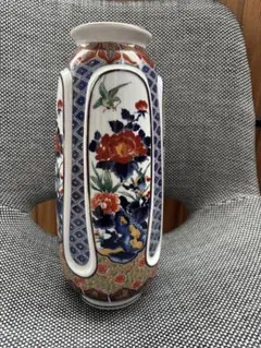 中国美術 大清康熙年製 花瓶 共箱 タコカ h約22.5㎝ 東S8-0613③ 