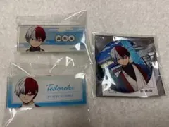 ヒロアカ 轟焦凍 ネームバッジ 缶バッジ