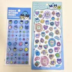 【即発送】たまごっち プチドロップシール ブロックシール 2枚セット