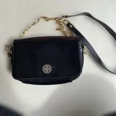 Tory Burch ブラックショルダーバッグ