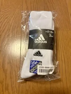 adidas キッズ靴下 3足セット 23-25cm