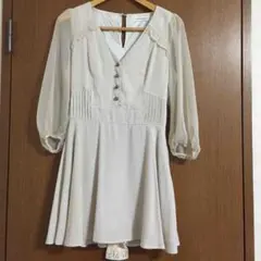 ワンピース スパイラルガール 袖 シースルー