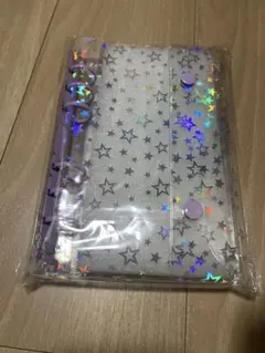 A6 星柄バインダー パープル
