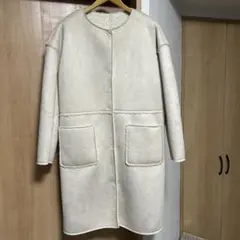 SCOT CLUB リバーシブル　ムートン　ボアコート