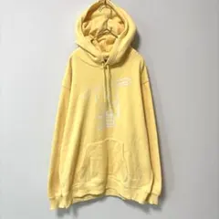 【ジーユー】なにわ男子 スウェット プルパーカ イエロー L コラボ パーカー