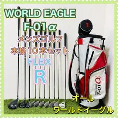 ☆ゴルフデビュー スリクソン ワールドイーグル クラブセット 10本 R メンズ ☆ゴルフデビュー スリクソン ワールドイーグル クラブセット 10本 R
