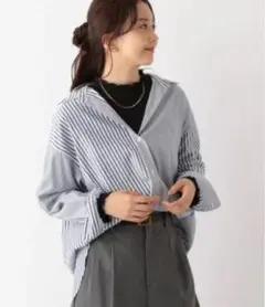 クロップドシャツ