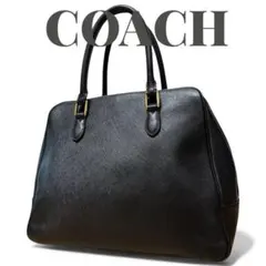希少　COACH コーチ　ハンドバッグ　ブラック　オールド　イタリア製　y2k