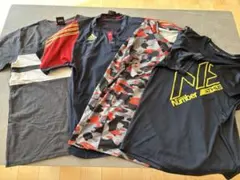 メンズ　半袖シャツ　Ｔシャツ　4枚セット　まとめうり　Ｌ〜2Ｌ