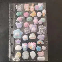 コットンパフィ シール サンリオ おすそわけ