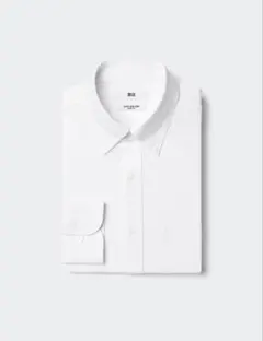 UNIQLO スーパーノンアイロンストレッチスリムシャツ/ボタンダウンのサムネイル