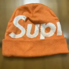 Supreme オレンジ ニット帽