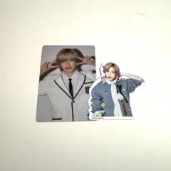 なにわ男子 HARDWORK ファミクラ盤 トレカ+ステッカー 道枝駿佑