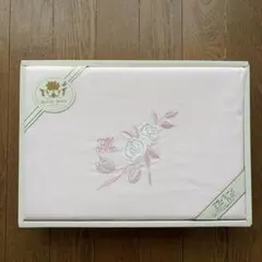 ハナエモリフラノシーツ　未使用品　箱なし