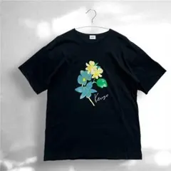 KENZO Tシャツ ブラック 花柄のサムネイル