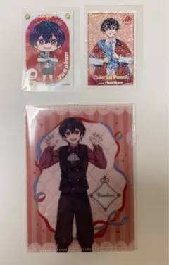 ゆぴ出品8月末まで様専用　カラフルピーチ　ゆあんくん　3点セット