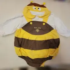 ミツバチ コスプレ ロンパース 70〜80cm ベビー ハロウィン 訳あり