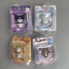 【匿名配送】サンリオ パッケージミニチュアコレクション　4個セット