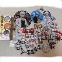 銀さん　銀魂 万事屋セット バッジ・