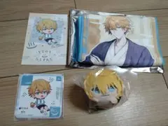 極楽湯　ととのうにじさんじ　エクス・アルビオ　マフラータオル等　4点セット