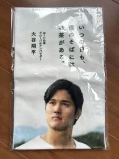 【非売品】大谷翔平 オリジナルタオル　おーいお茶