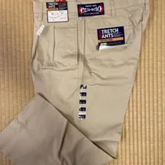ストレッチパンツ 88×67 ベージュ チノ
