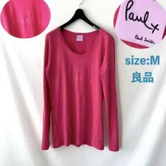 良品 Paul Smith 長袖 カットソー M ロゴのサムネイル