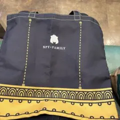 SPY×FAMILY トートバッグ 黒/黄色