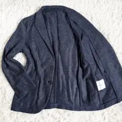 【現行】MACKINTOSH アンコン サマージャケット ストレッチ 紺色 40のサムネイル
