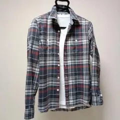 GAP チェックネルシャツ XSサイズ