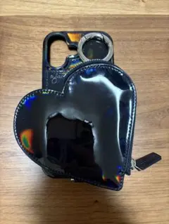 ajew ハート型ケースとストラップセット iPhone17ケース