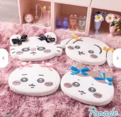 ちいかわ　低反発クッション　リボン　４点セット