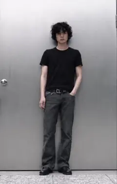 90s Helmut lang faded black denim 32 本人期のサムネイル