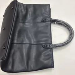 新品タグ付 MiLOS ミロス ドレステリア購入 牛革トートバッグ 黒 