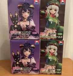 魔法少女にあこがれて　マジアベーゼ　レオパルト　プライズフィギュア　各2個