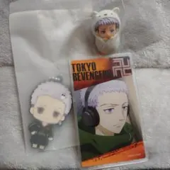 新品 東京リベンジャーズ 三ツ谷隆 キーホルダー カード 3点セット