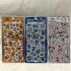 ひ*め様 正規品プチドロップステッカーディズニー プーさん スティッチ 101匹