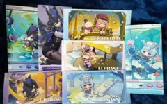 原神　GIGO チケットファイルセット ７枚