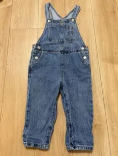 【訳あり】ZARA デニム オーバーオール 92cm