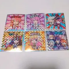 ホロライブマンシール ステッカー6点セット