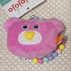 mojojo ビーズチェーン付きフェイスマスコット3 タグ付き