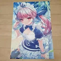 湊あくあ B2タペストリー ホロライブ - メルカリ