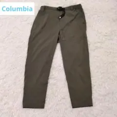 コロンビアオリーブグリーン ストレートパンツ トレッキング